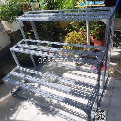 Kệ tam cấp 3 bậc thanh TP030