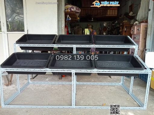 Kệ trồng rau 2 bậc 6 khay TP009 - Ảnh 8
