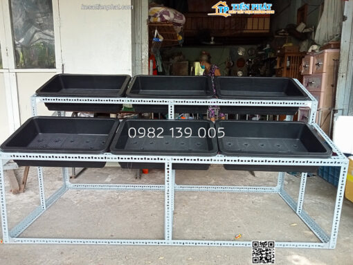 Kệ trồng rau 2 bậc 6 khay TP009 - Ảnh 7