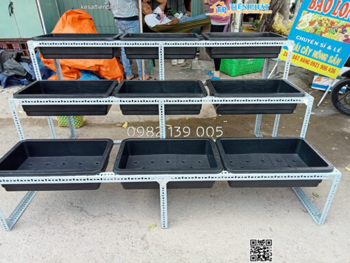 Kệ trồng rau 3 bậc 9 khay TP008 - Ảnh 3