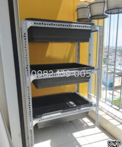 Kệ trồng rau 3 tầng 3 khay TP011