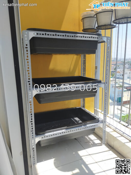 Kệ trồng rau 3 tầng 3 khay TP011