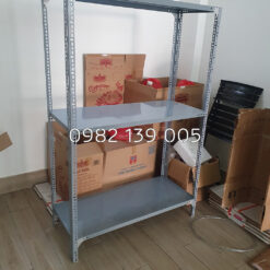 Kệ sắt v lỗ 3 mâm cao 2m x dài 1m x rộng 0.4m