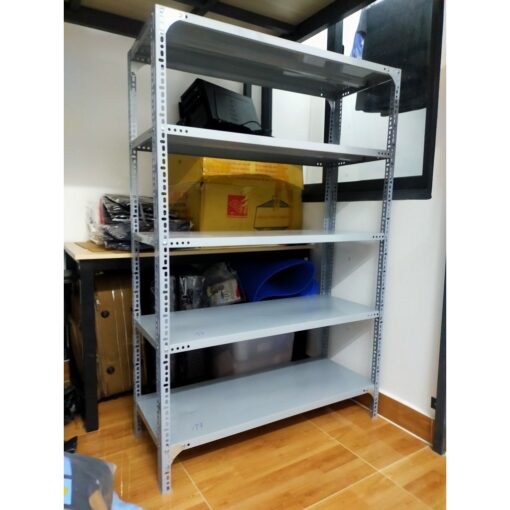Kệ sắt v lỗ: Dài 1.2m x Rộng 0.4m gồm 3 tầng, 4 tầng, 5 tầng, 6 tầng Mâm 40x120cm [Tặng chống trầy] - Ảnh 3