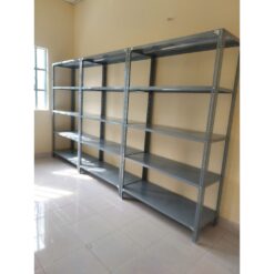 Alternative view of Kệ sắt v lỗ: Dài 1.2m x Rộng 0.5m gồm 3 tầng, 4 tầng, 5 tầng, 6 tầng Mâm 50x120cm [Tặng chống trầy]