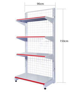 Kệ đơn lưng lưới 0.9x1.5m
